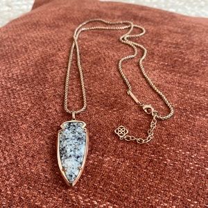 Kendra Scott Skylar Marble Pendant Necklace